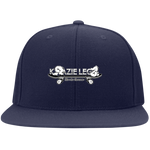 Flat Bill High-Profile Snapback Hat 2