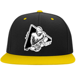 Flat Bill High-Profile Snapback Hat