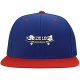 Flat Bill High-Profile Snapback Hat 2