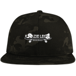 Flat Bill High-Profile Snapback Hat 2