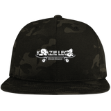 Flat Bill High-Profile Snapback Hat 2