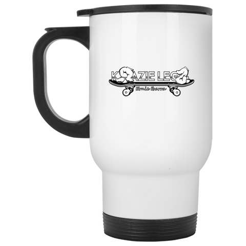 White Travel Mug 2