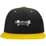 Flat Bill High-Profile Snapback Hat 2