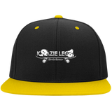 Flat Bill High-Profile Snapback Hat 2