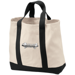 2-Tone Shopping Tote Bag 2